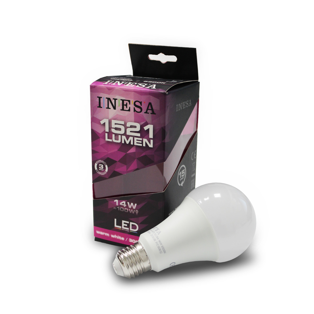 Led sijalica E27 14W 3000K - 60610