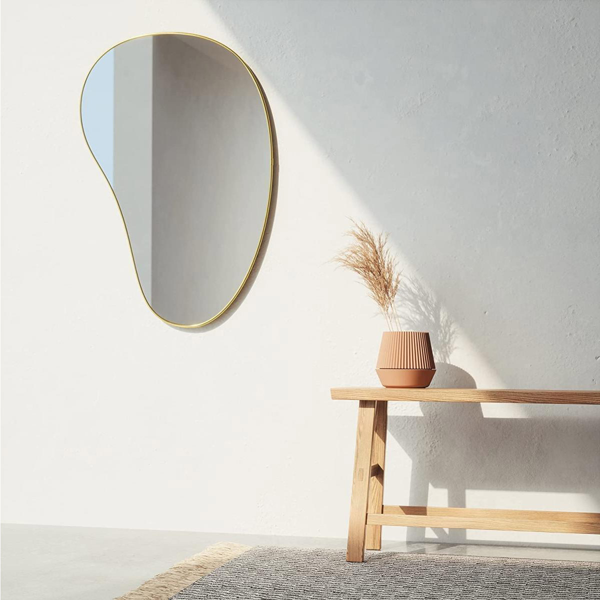 OGLEDALO HUBBA PEBBLE 1018529-104