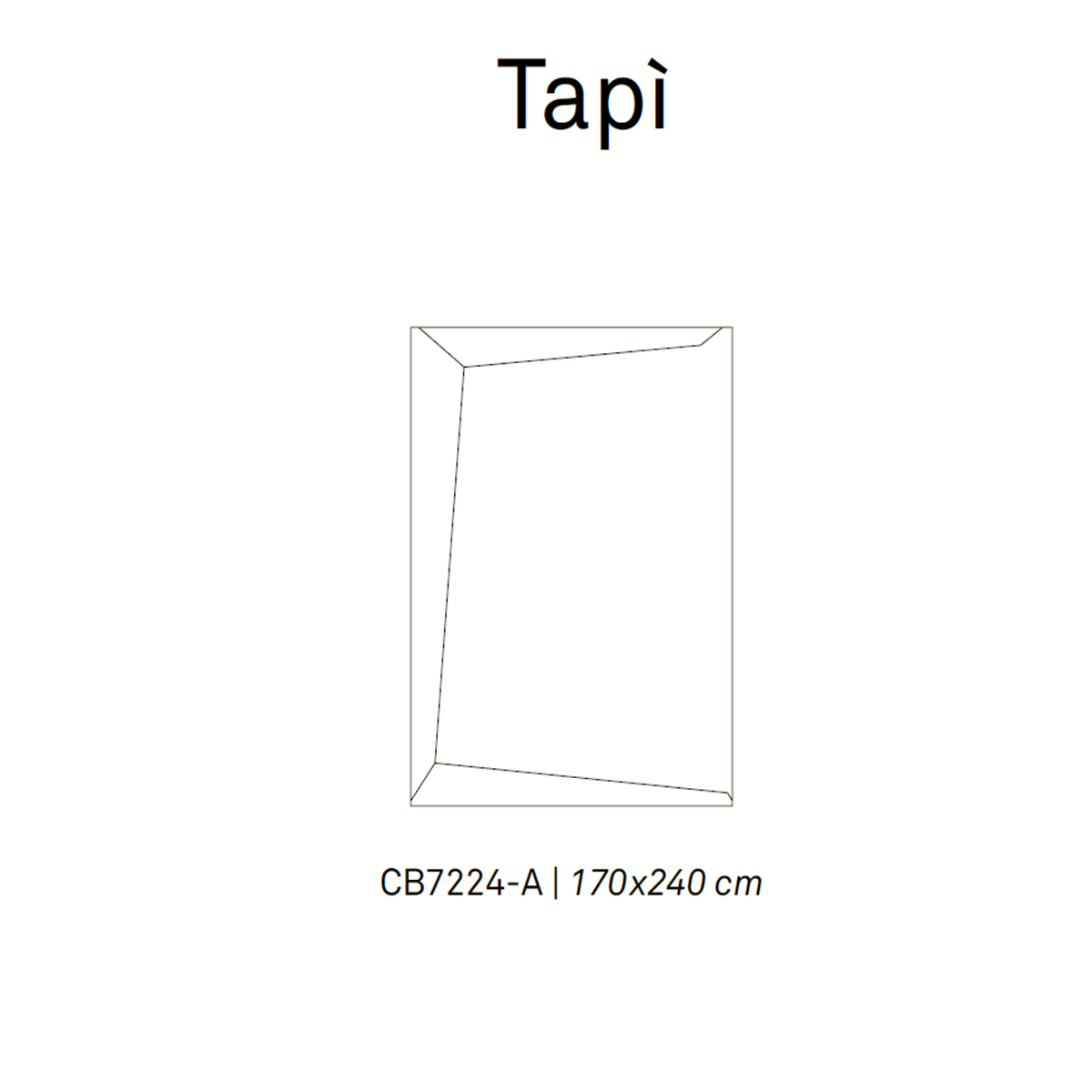 Tepih TAPI CB7224-A