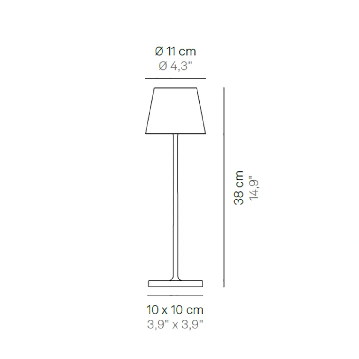 Stona lampa Poldina LD0340M3 
