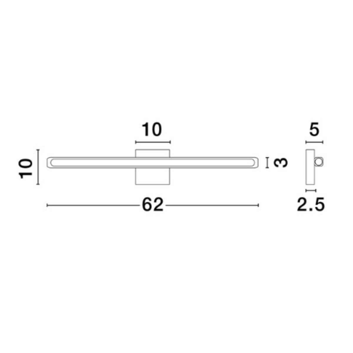 Zidna lampa LIOS 9088110 