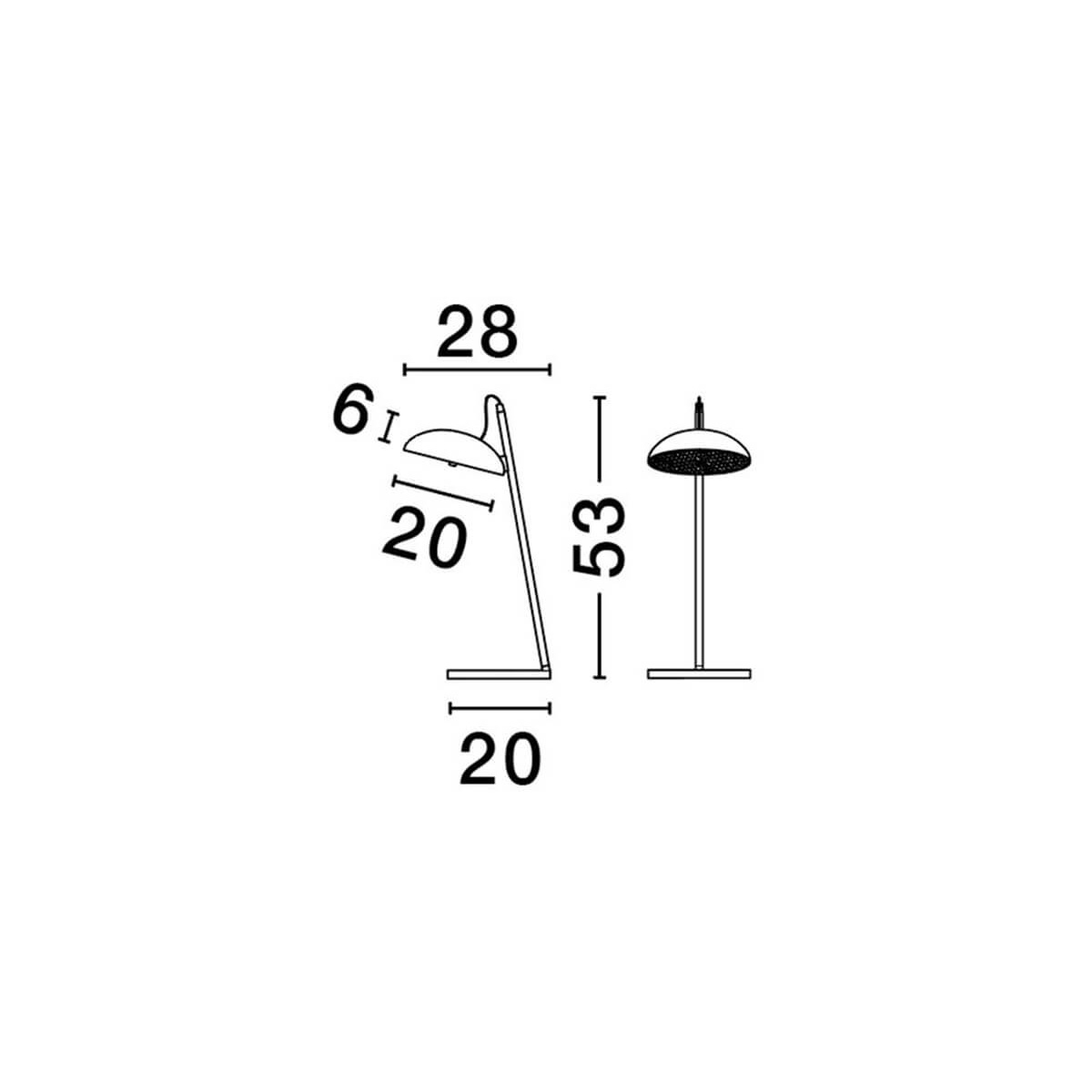 Stona lampa FLUTE 9006102 