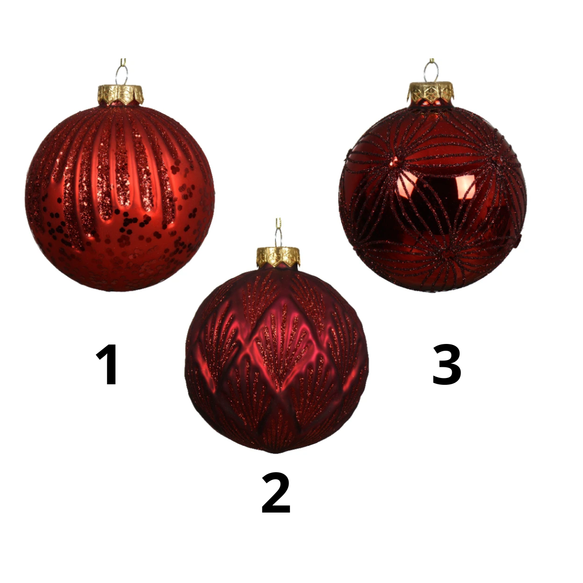 Staklena kugla 10cm 062683 