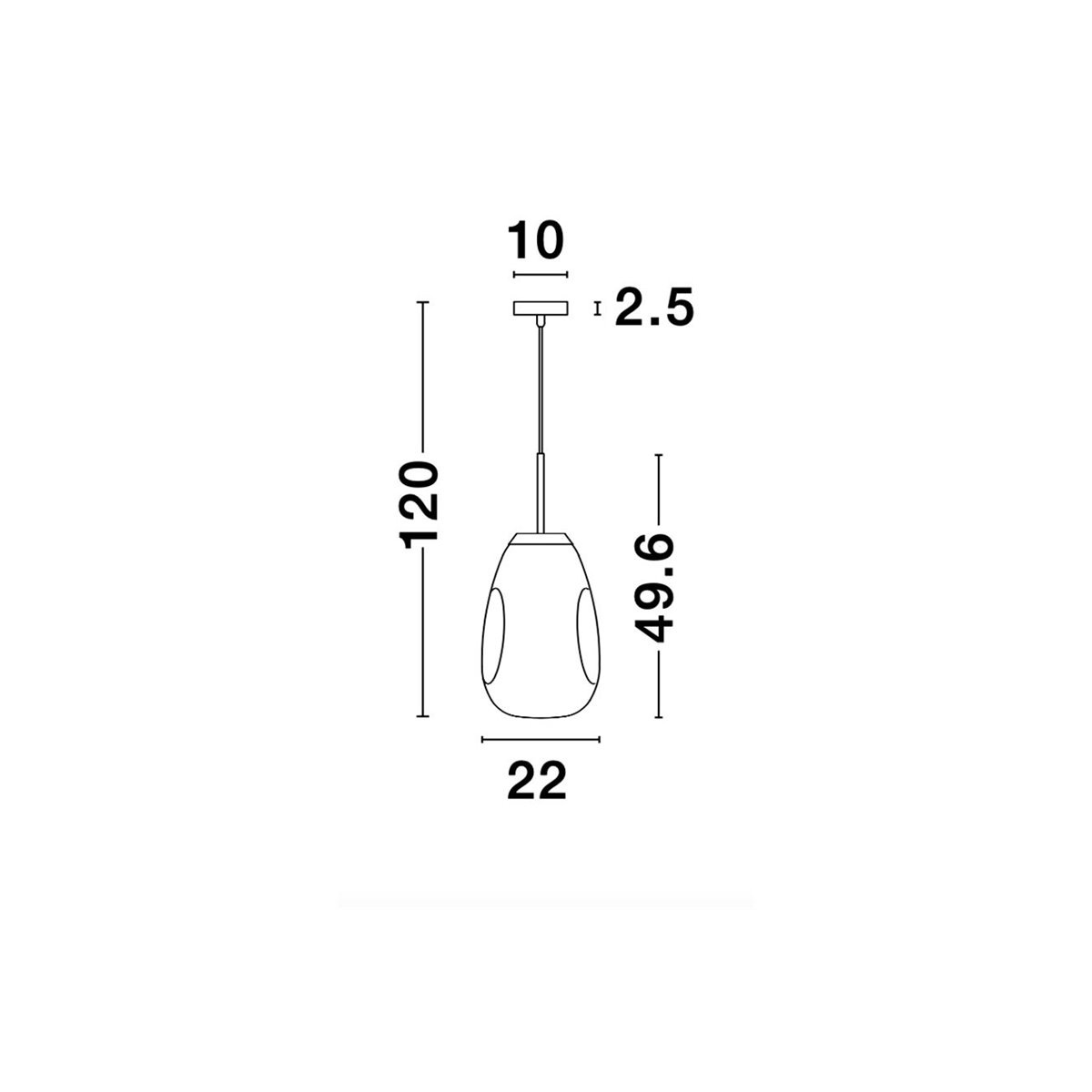 Visilica LAVA 9190392 