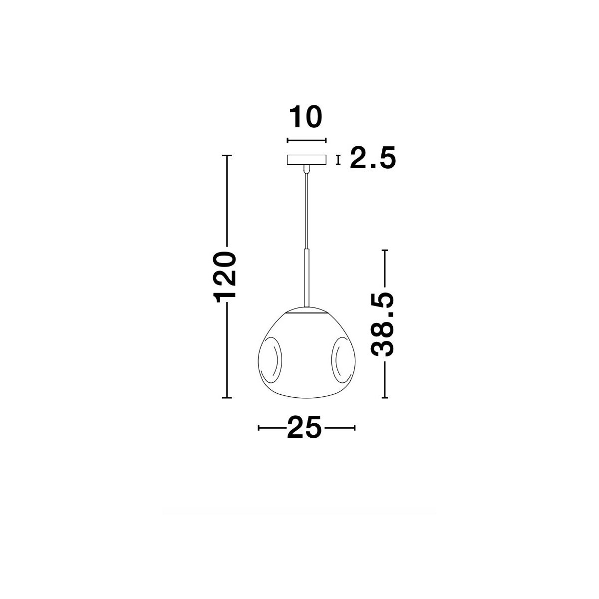 Visilica LAVA 9190402 