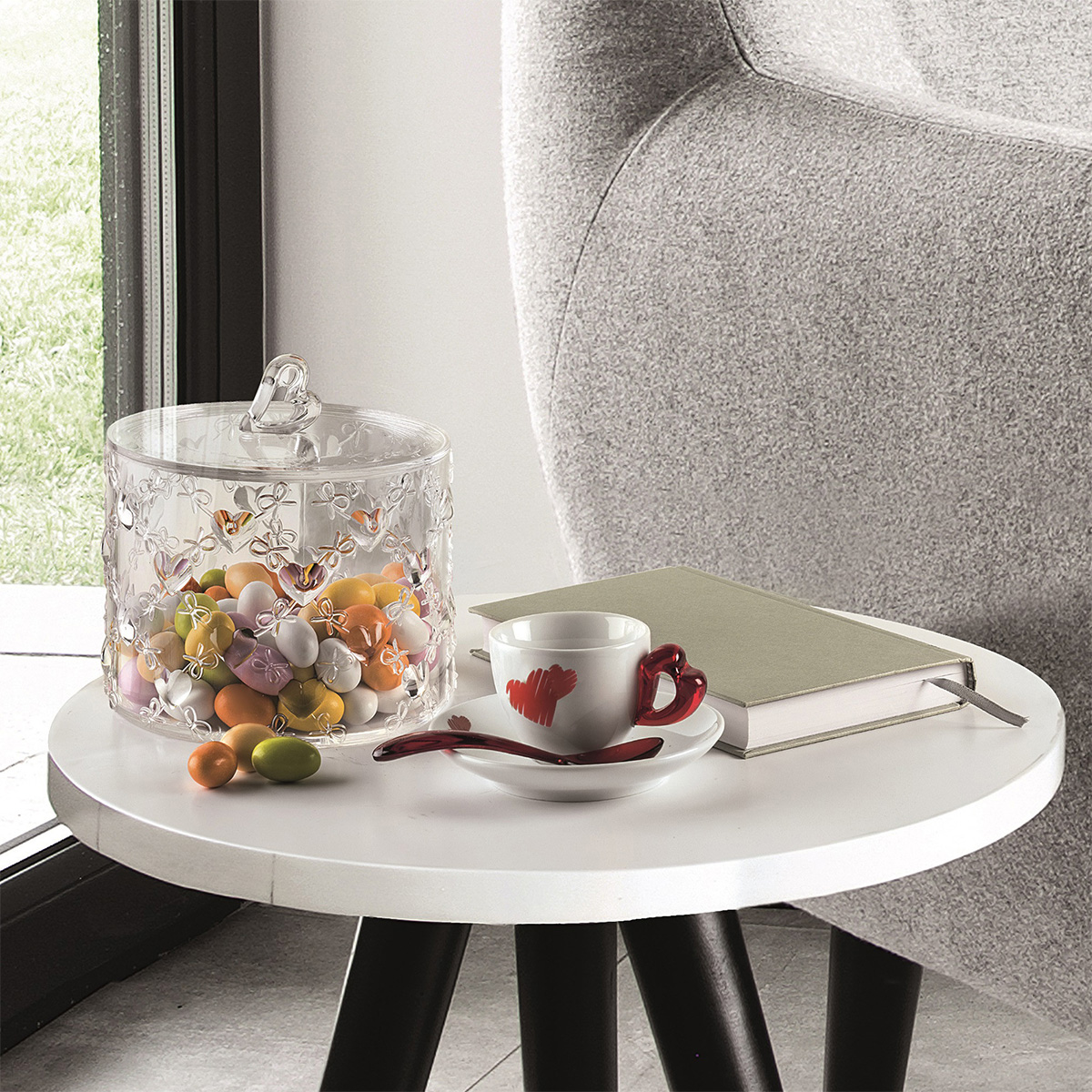 Set šolja Love 1144.00.65 crvene