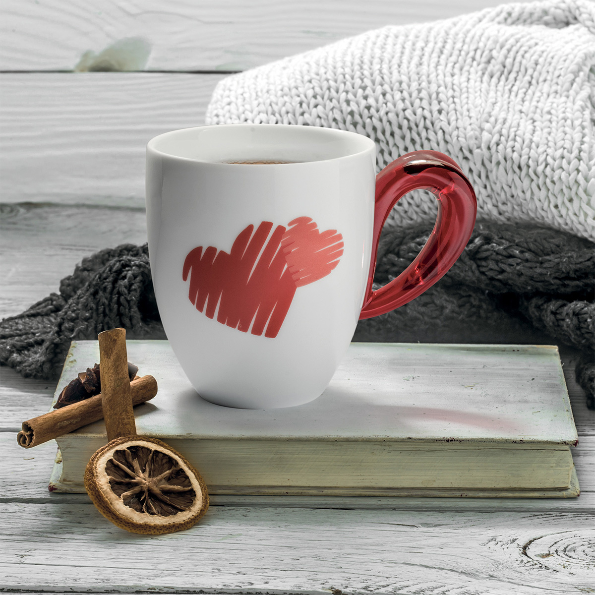 Set šolja Love 1142.00.65 crvene