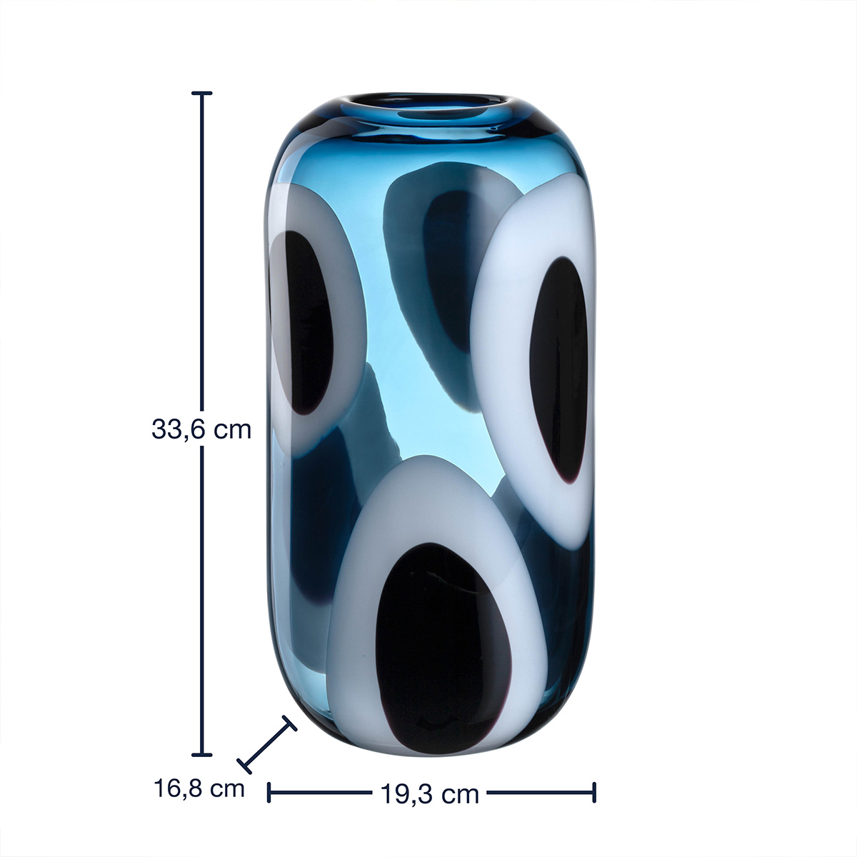 Vaza OCCHI 33 cm 47510 