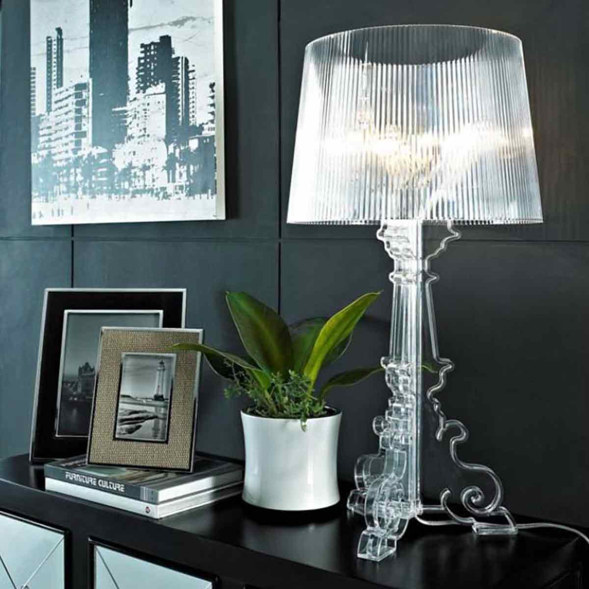 Stona lampa Bourgie kristal 9070/B4