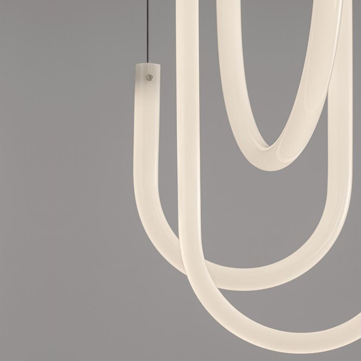 9100151 Topaz suspension LED 40w 3000K dimmable matt black 