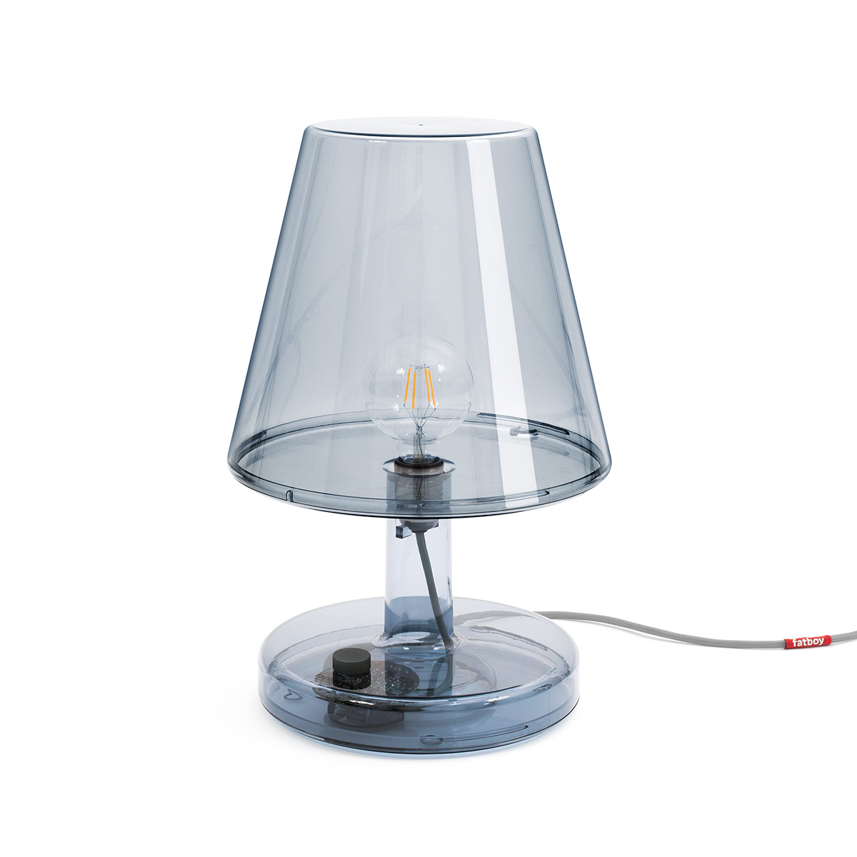 TRANS-PARENTS siva stona lampa 100561