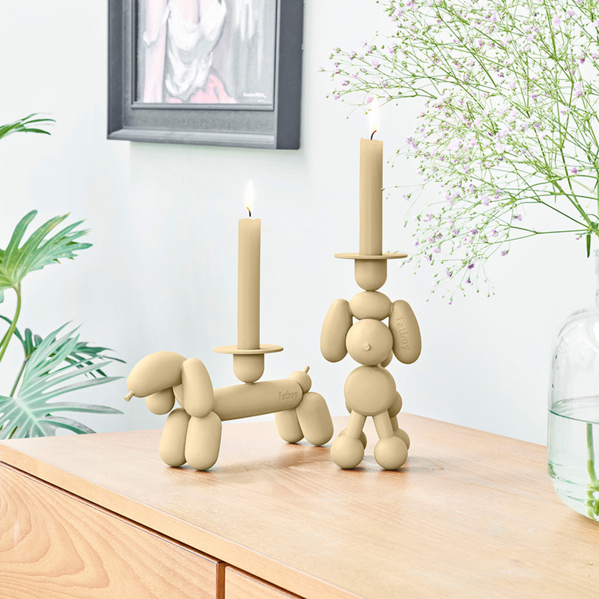 SVEĆNJAK CAN-DOLLY BEŽ 104937