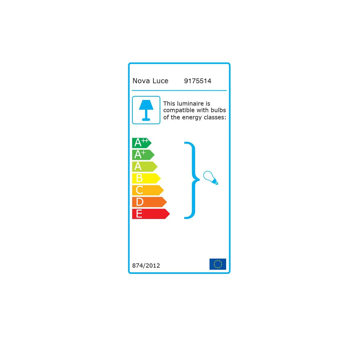Nadgradna svetiljka Rende 9175514 