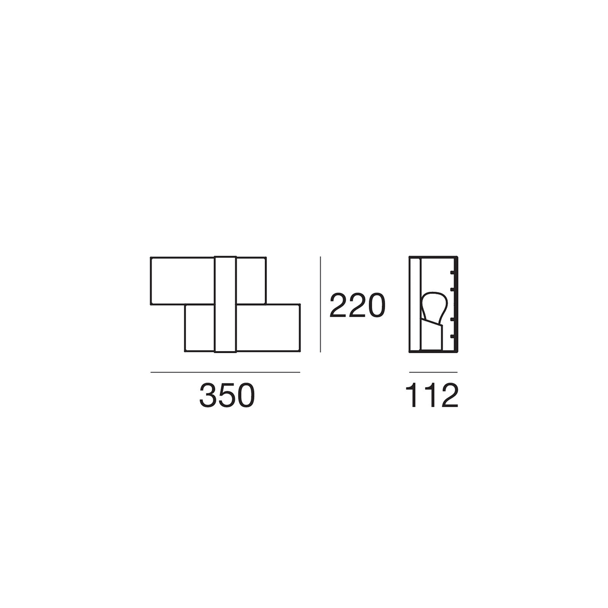 Zidna lampa TRIAD 90228 