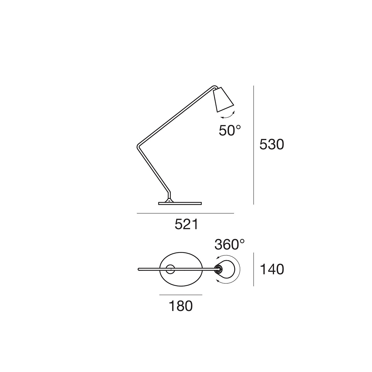 Stona lampa Conus S-7281 