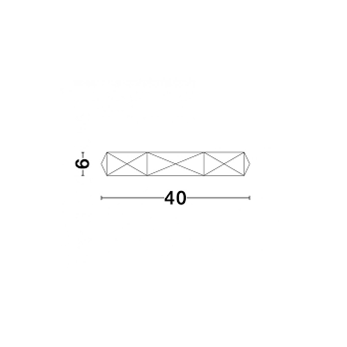 Led plafonjera Eben 9001491 