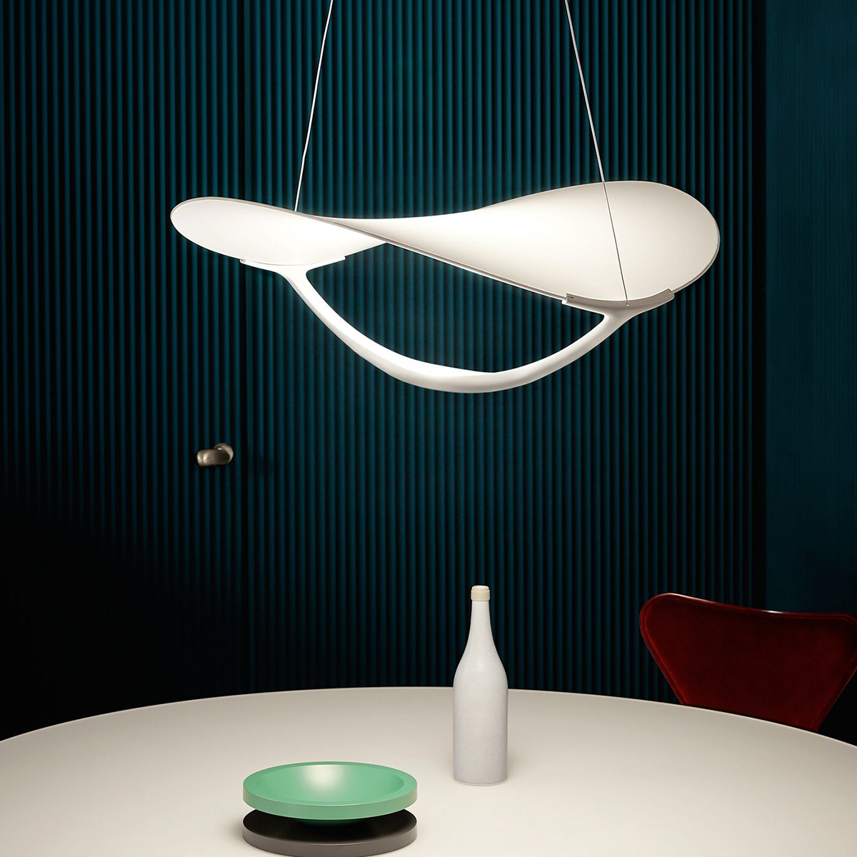 Visilica Plena led 283007-10 bela