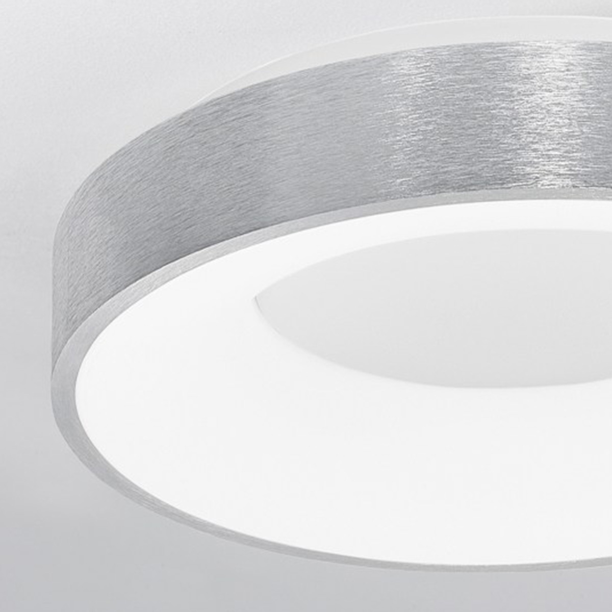 Led plafonjera Rando Thin 9353834 srebrna