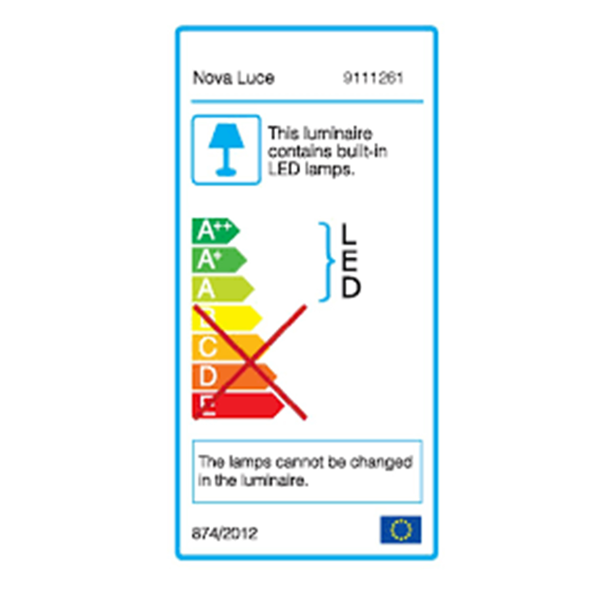 Led plafonjera Maggio  9111261 