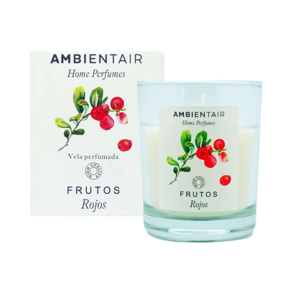 AMBIENTAIR mirisna sveća RED FRUITS 2x20h VV002RR