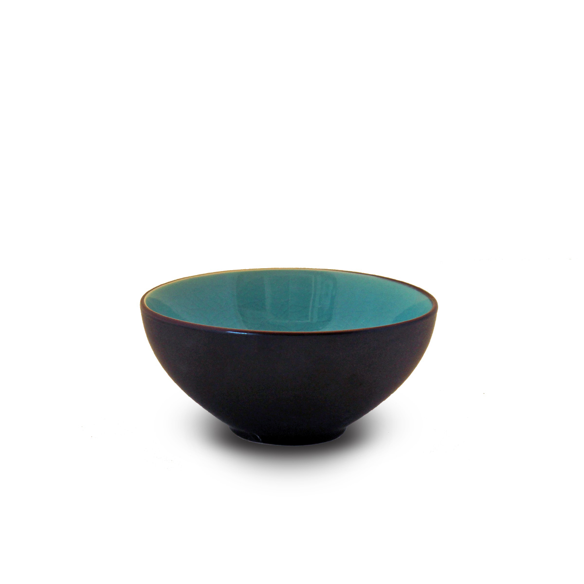 Keramički tanjir duboki tirkizne boje MUS-094 -16cm