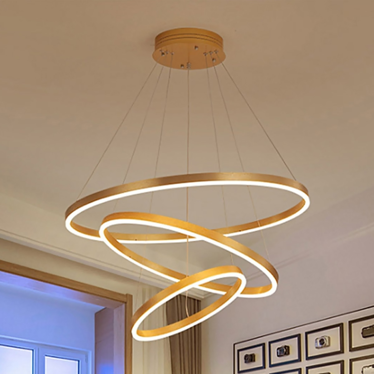 Led visilica 1.0263-V800 Cof gold