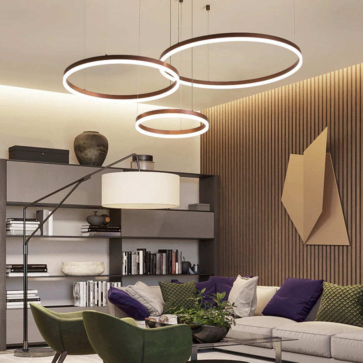 Led visilica 1.0264-V800 Cof brown sistem