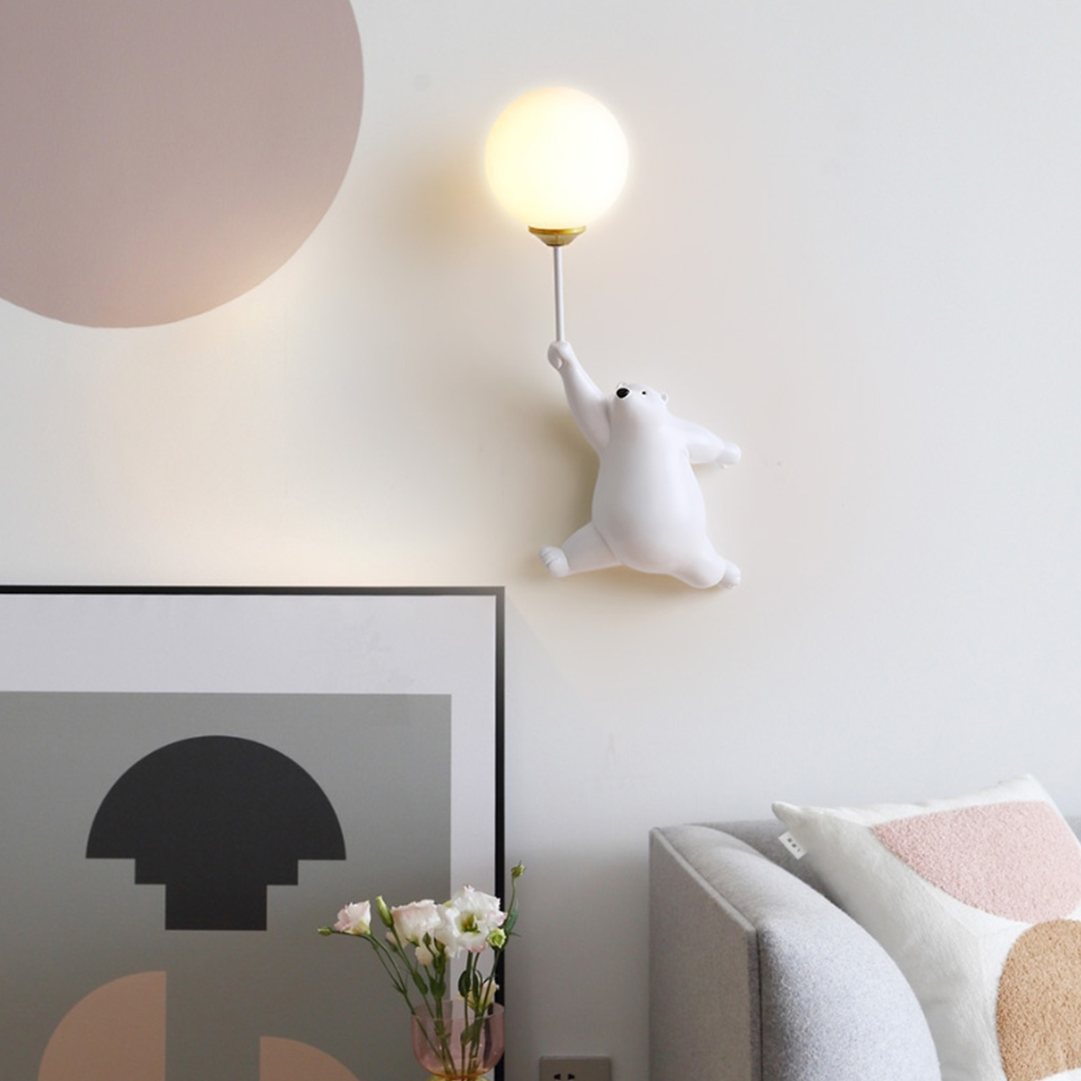 Dečija zidna lampa Teddy 1.0387- Z360