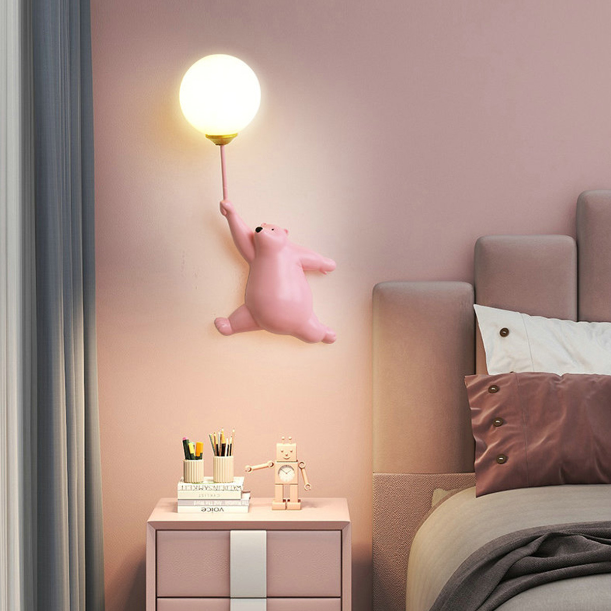 Dečija zidna lampa Teddy 1.0388- Z360