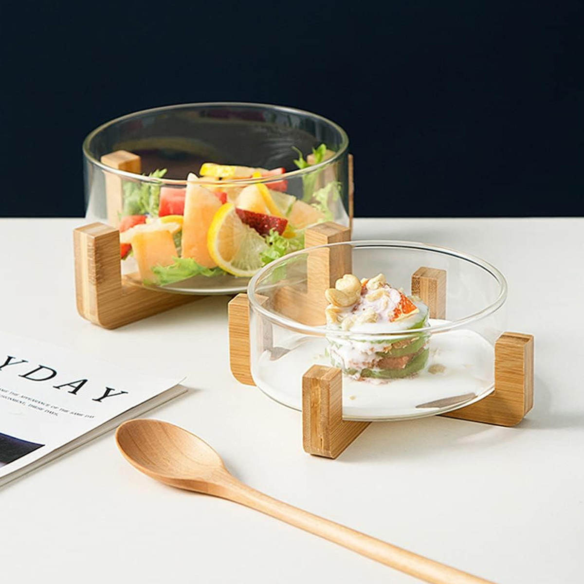 Staklena čunija Wood MU0721-39 