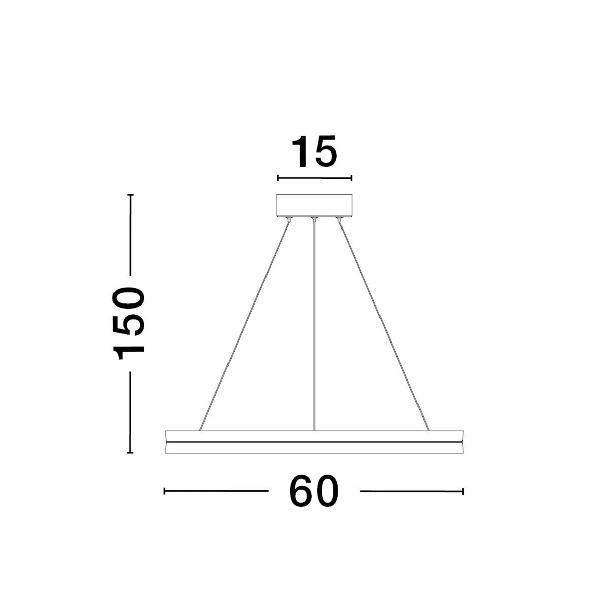 LED visilica Stela 1.0472-V600 