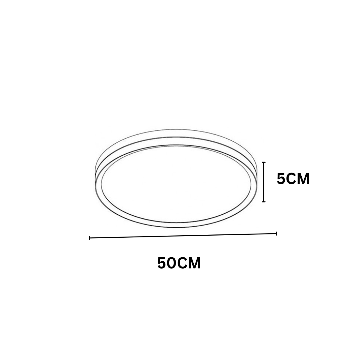 Led plafonjera Stela 1.0474-P500 