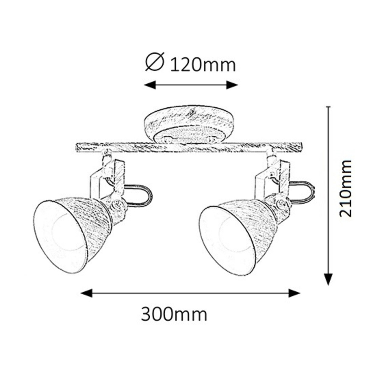 Spot lampa Vivienne 5967