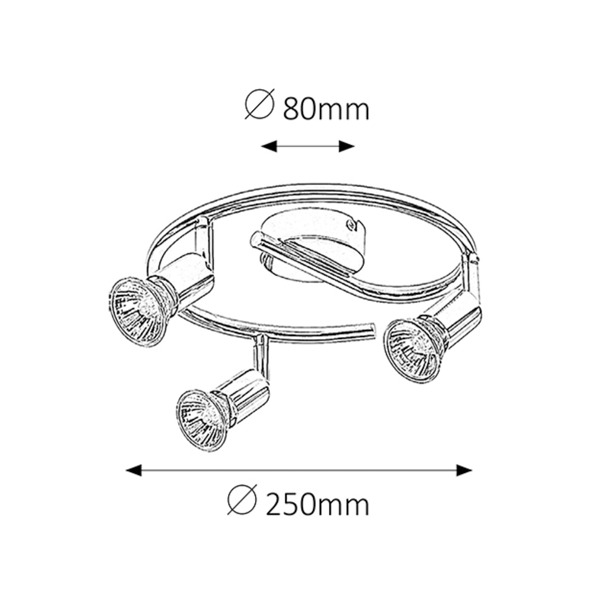 Spot lampa Norton 6048