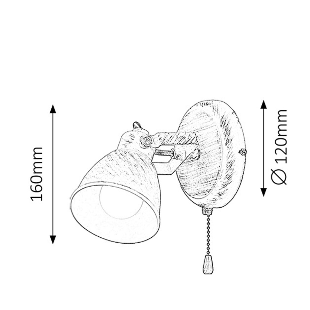 Zidna lampa VIVIENNE 5966 