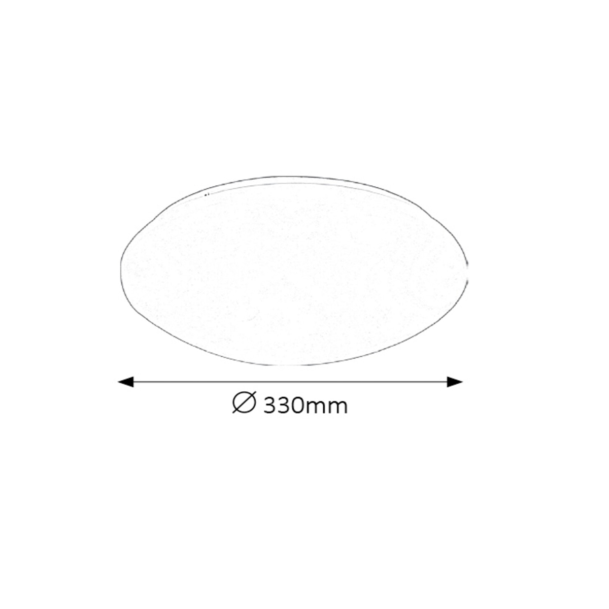 Led plafonjera Lucas 3435