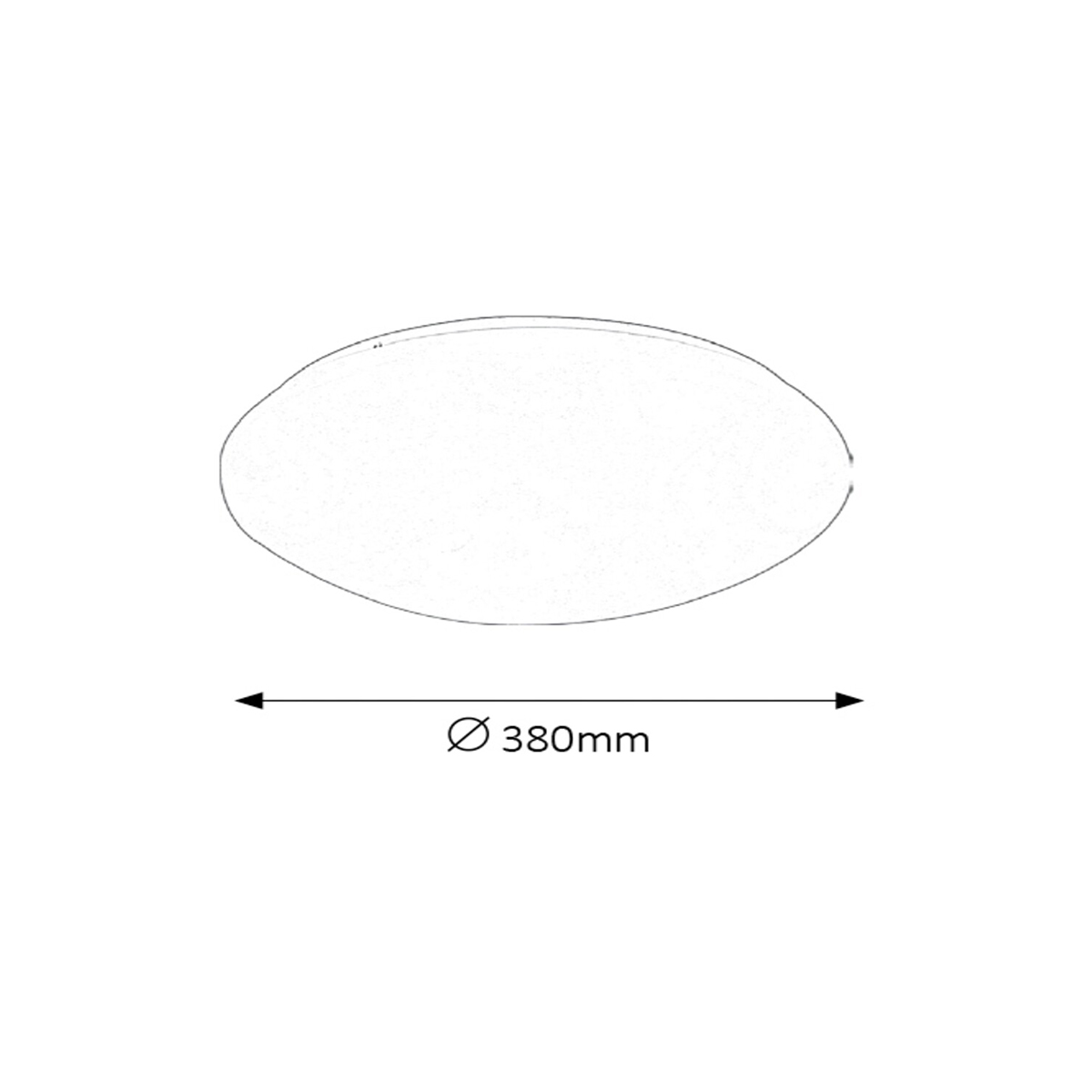 Led plafonjera Lucas 3436