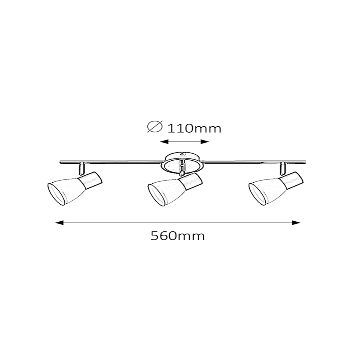 Spot lampa Ati 5978