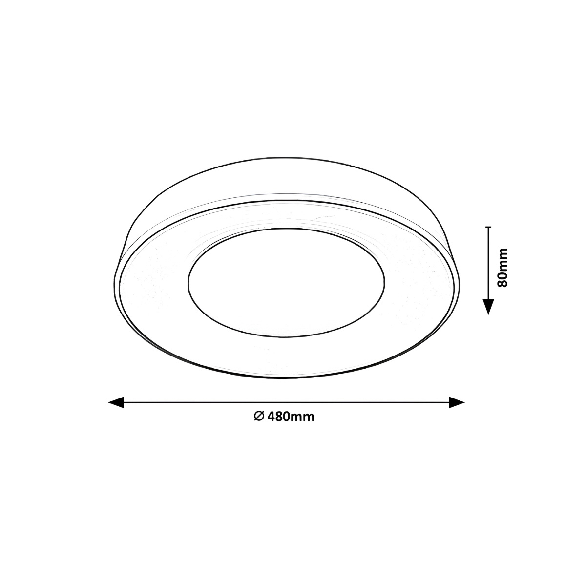 Led plafonjera Ceilo 3083 