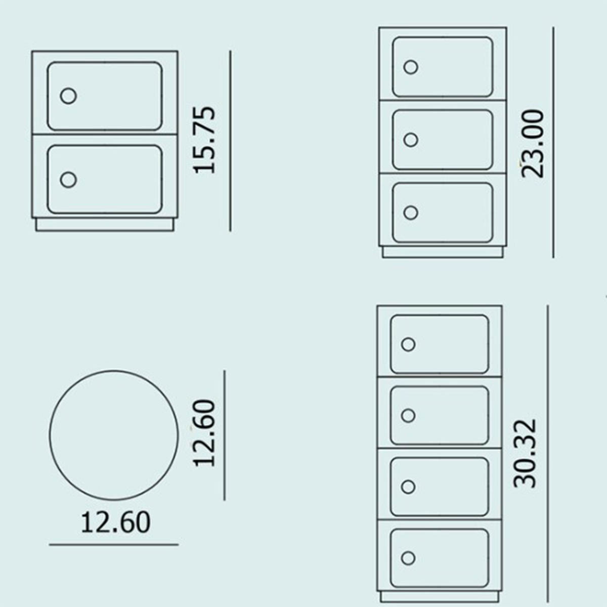 POLICA COMPONIBILI/4 4985/18 
