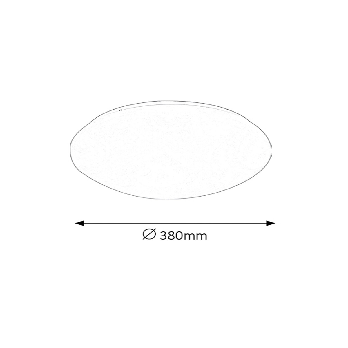 Led plafonjera Lucas 3436 