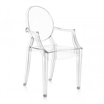 Stolica LOUIS GHOST crystal - 4853/B4 