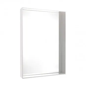 8320/E5 ONLY ME 70X50 MIRROR GLOSSY WHITE 