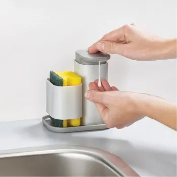 Dozator za tečnost za sudove za držačem za sunđer Duo Soap 80072 