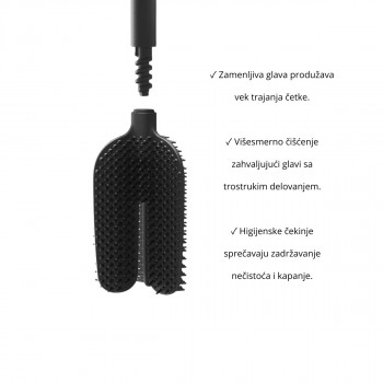 Četka za toalet Flex 360 7000007 