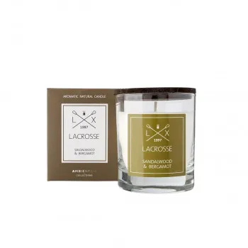 LACROSSE mirisna sveća Sandalovina & bergamot 200g VV040SBLC 