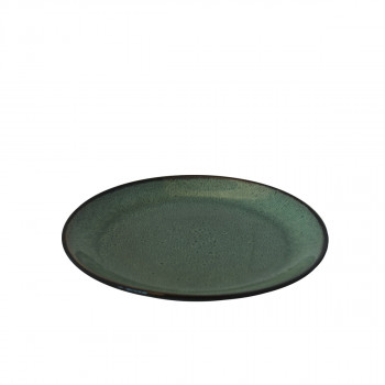 Keramički tanjir zelene boje MUS-088  -21cm 