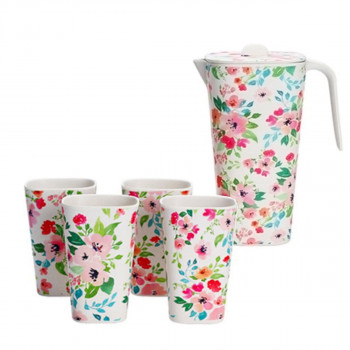 Set 1/5 bokal i čaše bamboo MU0411-1702 