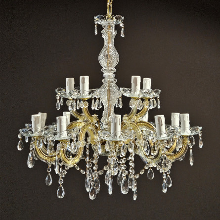 LUSTER KRISTAL 1200/10+5 OTTONATO 