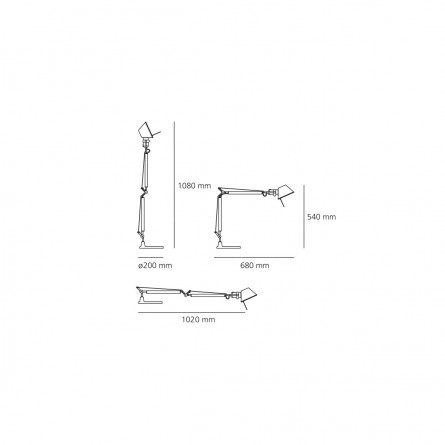 STONA LAMPA TOLOMEO BELA  MINI 